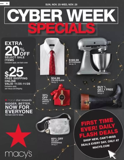 Macy's ad catalog