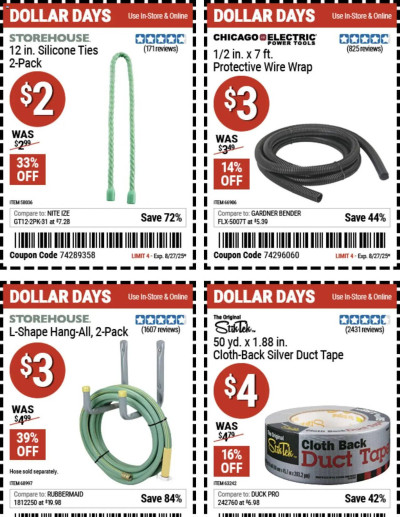 Harbor Freight Tools ad catalog